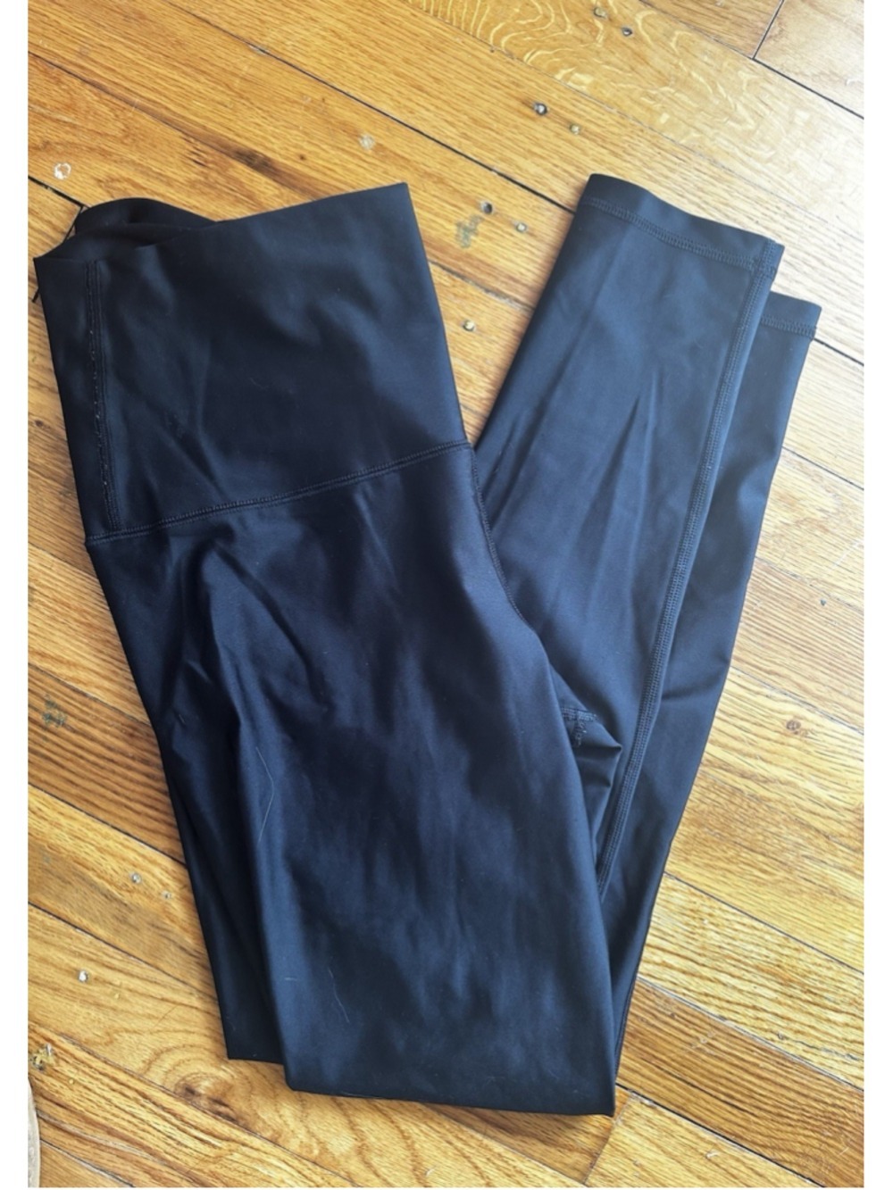 OFFLINE by Aerie Black 7/8 High-Rise Leggings - Size L / Large Activewear Casual - Picture 3 of 5